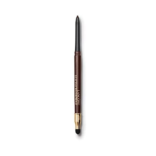 Lancôme Le Stylo Waterproof 03 Chocolat, wasserfester 2-in-1-Eyeliner für langanhaltende Looks, wischfeste Formel für alle Hauttypen, mattes Braun, 1,2g