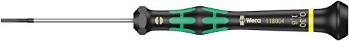 Image of Wera 05118004001 Kraftform Micro 2035 Slotted Electronics Precision Screwdriver, 1.8mm Head, 60mm Blade Length