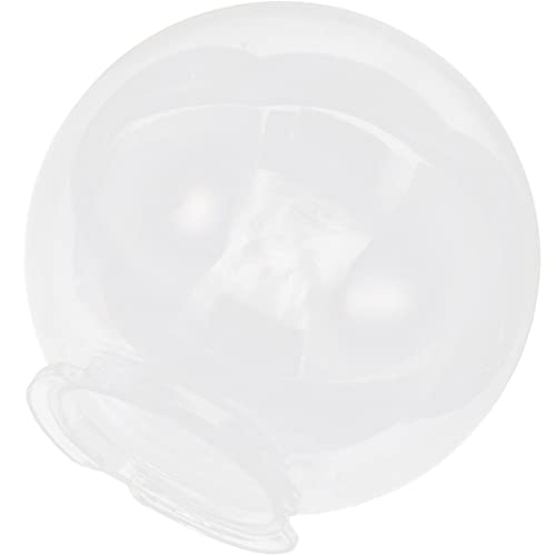 Veemoon Copertura Lampione Sfera Trasparente Paralume Decorativo Per Giardino Facile Installazione e Manutenzione Accessorio Per Lampade Da Esterno e