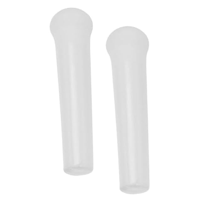 PRETYZOOM 2pcs Ceramic Garlic Masher and Grinding Stick Kitchen Utensil for Mashing Spices and Seasonings Lightweight and Design for Easy Use and Cleaning