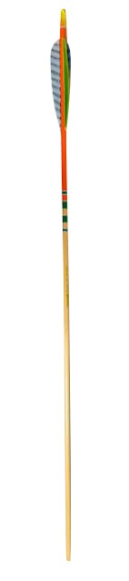 Port Orford Cedar Hunter Elite Arrows 5/16-INCH DIAMETER/28.5" Length, 30-35-SPINE Weight, Orange Crown W/Clear Stain Shaft; W/3-INCH PARABOLIC Cut Fletch 3 Pack