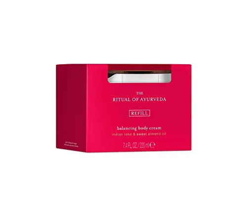 RITUALS Ayurveda Body Cream Refill - Skin Moisturizer with Sunflower Oil, Sweet Almond Oil & Himalaya Honey - 7.4 Fl Oz