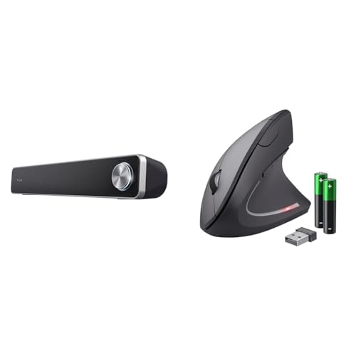 Souris verticale et haut parleur PC pour un espace de travail sans stress