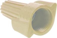 602630 Wing-Type Wire Connector, Tan, 1.5 " x 12 " x 9.5" (Pack of 500)