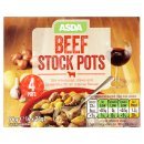 ASDA Beef Stock Pots 4x24g