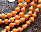 SANGRIAISKCON Jagannath 108+1 Beads Polished Neem Japa Mala (Medium, Multicolour)