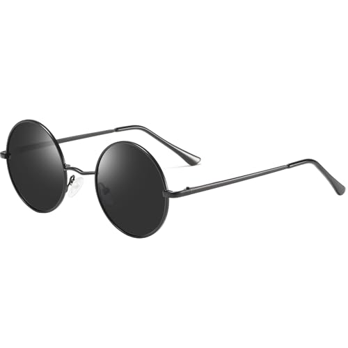 Hippie Round Sunglasses Women Men Circle Glasses Classic Shades for Party SY60012