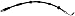 Dorman H621238 Brake Hydraulic Hose for Select Audi Models