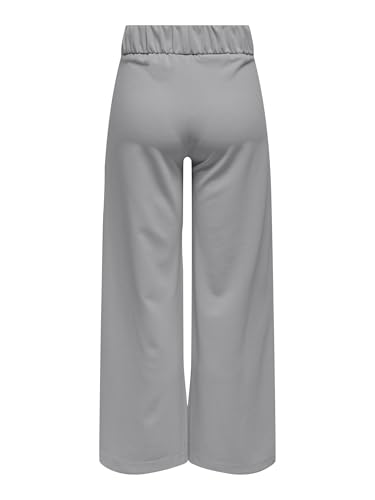 JDY Damen Jdygeggo New Long Pant JRS Noos Hose Mit Weitem Beinschnitt, Formal Gray, M / 32L EU
