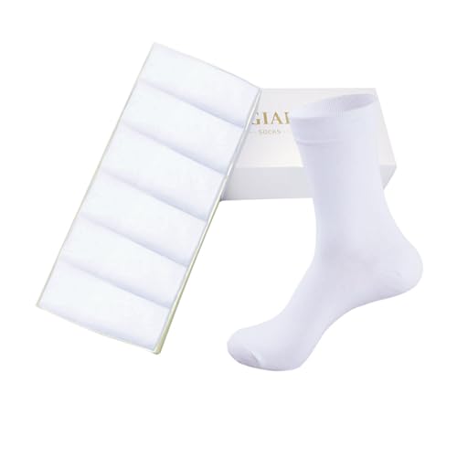Image of MAGIARTE Womens Mini Crew Cotton Socks,6 Pairs | Anti-pilling Cotton, Casual Athletic, Quarter Calf, Moisture Wicking,Gift box packaging