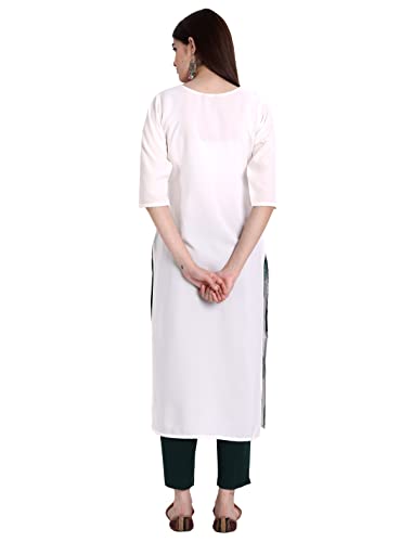 Image of Women's Crepe Straight Kurta