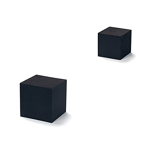 - Set di accessori per fotografie in schiuma con design di lusso per gioielli bigiotteria cosmetici strumenti per il trucco cubo 2 pezzi