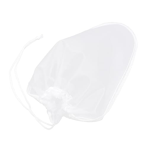 Cabilock Bolsa De Filtro De Nailon Para Leche De Soja Bolsa Para Leche De Frutos Secos Colador De Yogur Para Filtro De Jugo De Fruta Para Uso Casa y Restaurante Blanca