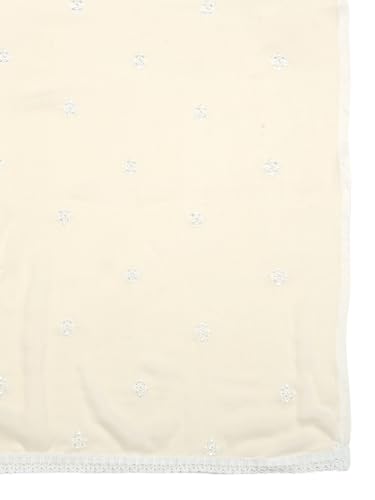 Image of DUPATTA BAZAAR Women's Embroidered Chiffon Dupatta with Delicate Sequins