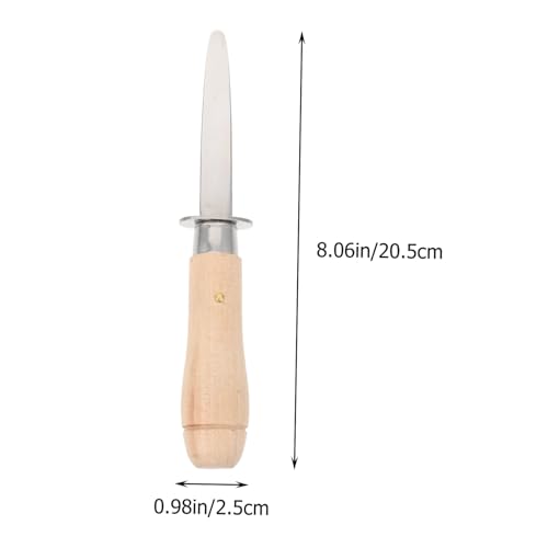 1PC Oyster Cutting Tool with Non-Slip Handle for Effortless Shell Opening Kitchen Supply