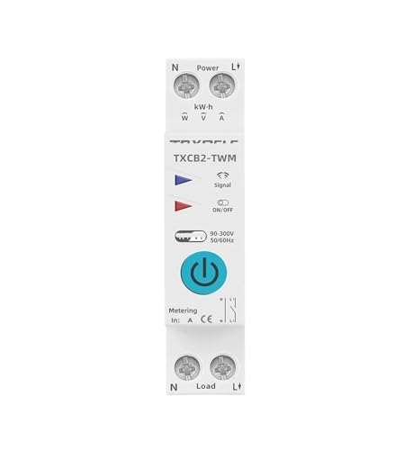 Compteur d'énergie de commutation 63A disjoncteur 230VAC