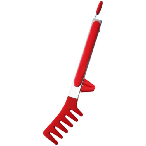 La Mejor Selección de Pinzas para servir espaguetis que Puedes Comprar On-line. 44 Mikinona Pinzas para Servir Espaguetis y Ensaladas, Pinzas Multifunción de Silicona, 23 CM, Resistentes al Calor, Utensilios para Cocina y Barbacoa en Casa