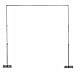 Balsa Circle 10 feet x 10 feet Heavy Duty Backdrop Stand Kit with Steel Base - Wedding Background Support System for Photography