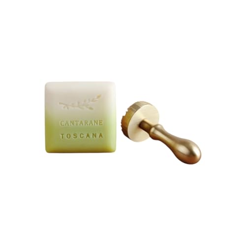 Messingstempel für Seife – Handgefertigter Seifenstempel,...