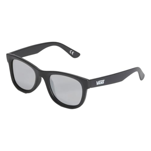 Vans Uni Spicoli - Gafas de sol, color negro mate y espejo plateado, talla única, Espejo negro mate y plateado, Talla única
