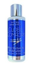 Nutra-Lift Close Comfort After Shave & Moisturizer (4oz bottle)