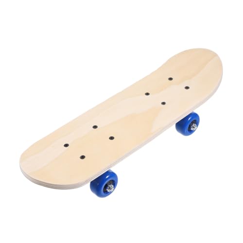 ifundom Unfinished Skateboard Boards for Boys and Girls 7-Layer Maple Wooden Deck 43cm x 12.5cm Ideal for Youth Skateboarding