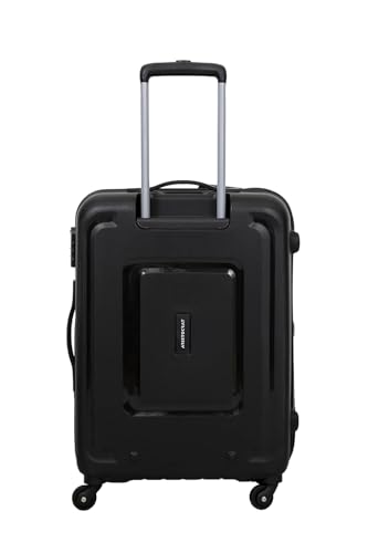 Image of VIP Aristocrat 4 Pc Set Cabin 55 cm (Small),65 cm (Medium),75 cm (Large) 4 Wheels Trolley,52 CM Wheel Duffle Trolley Bag,Hard Case Lightweight Suitcase with 7 Years International Warranty (Black)