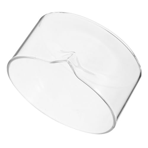 CHILDWEET Glass Crystallization Dish Glass Evaporation Dish Lab Instruments Evaporation Crystallizing Dish Crystallizing Dish for Lab Crystallizing Holder Evaporation Dishes Transparent