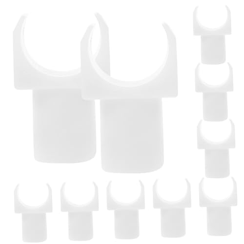 NUOBESTY 10 Piezas Bloque De Soporte Para Accesorios Guía De Rieles Para Sillas De Ruedas Rieles De Asiento Guía De Carril Wheelchairs Partes Abs