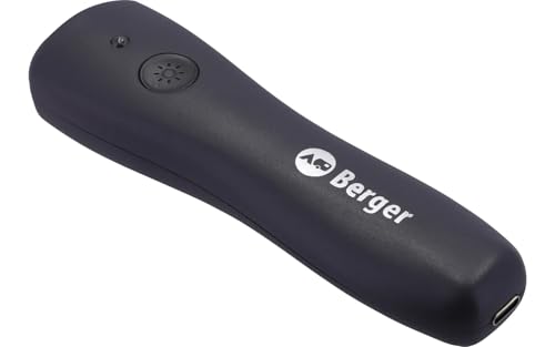 BERGER CH410 Gascontrol | Gasflaschen Füllstandsanzeige für Alu- und Stahlflaschen | Gas Füllstandsmesser mit USB-C | Gasmesser Gasflasche mit LED-Taschenlampe | Durchmesser 200-350 mm