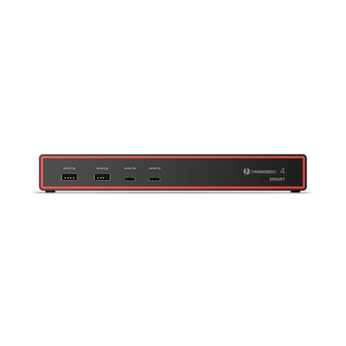 Lenovo ThinkPad Thunderbolt 4 Smart Dock Gen 2 7500, Multiple Display Support, Integrated 1M Thunderbolt 4 Cable, Remote Hardware Management, 40Gbps Data Speed, 100W Power Delivery, Black - image 9