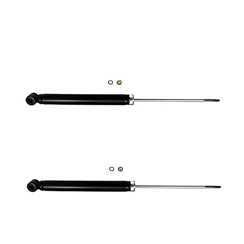 Image of Detroit Axle - Rear Shocks Absorbers Assembly Replacement for 2000 2001 2002 2003 2004 2005 Toyota Echo - 2pc Set
