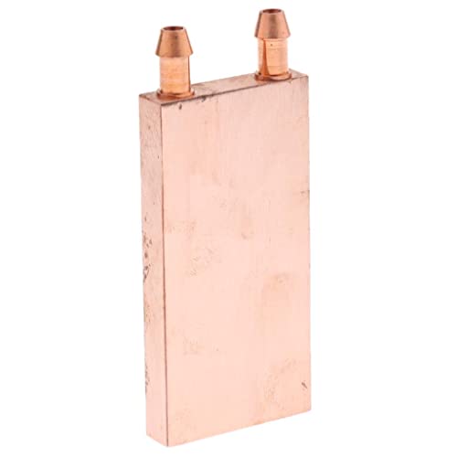 Disipador bloque líquido para CPU en cobre pulido ideal para ordenadores silenciosos de salón
