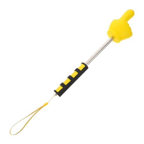 HOMOBABE 伸縮可能なハンドヘルドフィンガーポインター指示棒 明るい色で室内外ゲームや教室会議に 耐久性高くグループ参加促進のインジケ