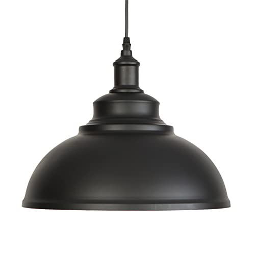 Éclairage de lustre industriel rétro rustique lampes suspendues vintage en métal