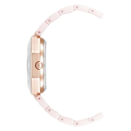 Image of Anne Klein Quartz Blush Octagon Dial Women's Watch | Ceramic Strap Material | Watches for Women