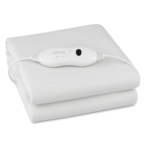 Calientacamas Manta Eléctrica 150×80 cm – 60W – 100% Poliéster – Calor Seguro y Confortable