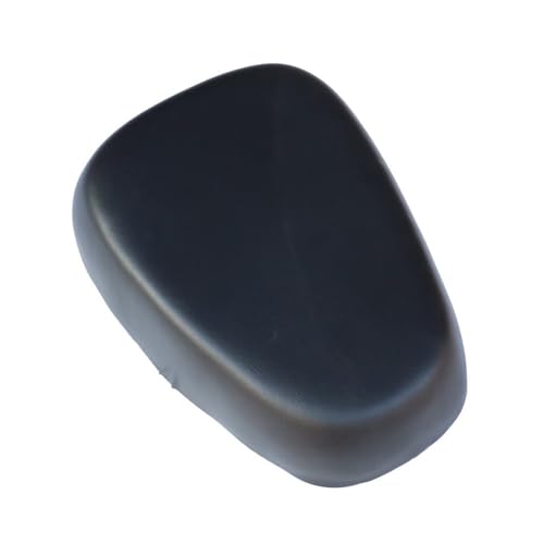 Coussin de dossier passager noir pour moto éliminant la fatigue dorsale sur la selle