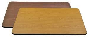 Omcan 30″ X 42″ X 1″ Oak/Walnut Rectangular Table TOP