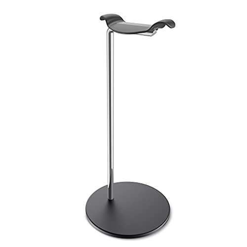 YROHGKPN Soporte universal para auriculares, soporte universal de metal de aluminio para pantalla de auriculares de videojuegos y abrazadera inalámbrica para debajo del escritorio, tornillo de montaje