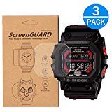 VRWOXVRWOX [3-Pcs] TPU Screen Protector For GXW-56 Sport,Full Coverage Screen Protector HD Clear Anti-Bubble and Anti-Scratch GXW-56/ GXW-56-1AJF/ GXW-56-1BJF GX-56 GX-56BB