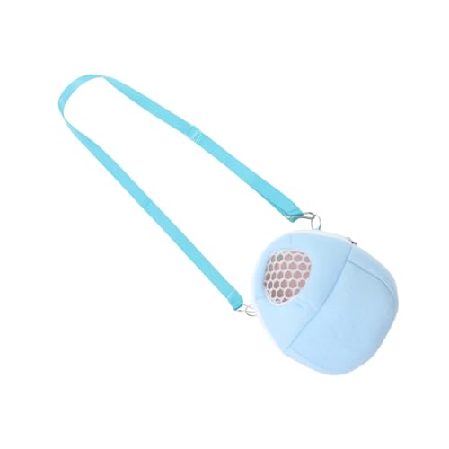 Happyyami Breathable Mesh Hamster Carrier Bag Portable Travel Carrier for Small Pets Shoulder Strap Rabbit Guinea Pig Chinchilla Squirrel