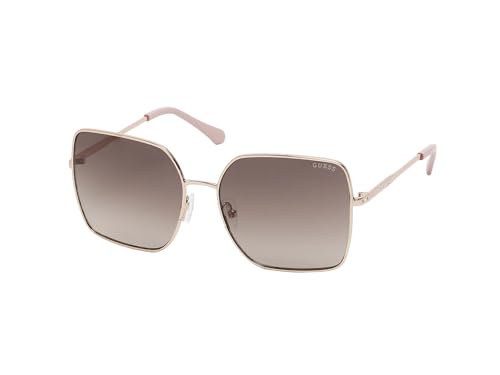 Lista de Lentes de Dama de esta semana. 40 Guess Gu00177 - anteojos de sol para mujer, Brillante Rosa Dorado, 58mm