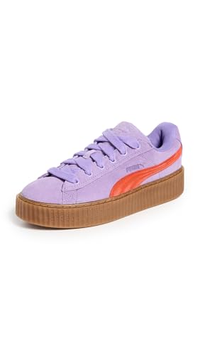 PUMA Women's Creeper Fenty Sneakers, Purple, 7 Medium US