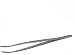 batov Stamp Tweezers - 4.7 inch Curved Stamp Tongs. Extra Thin Edges, Perfect for Stamp Collecting, Collection Book and Collectors Album