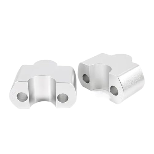 Réhausseur guidon moto BMW usiné avec précision pour modèles G310R G310GS argent