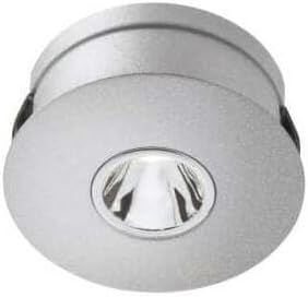 スガツネ LAMP Hera LEDダウンライト LED-EYE1W型 小型埋込式 電球色 2700K シルバー DC350ｍA 埋