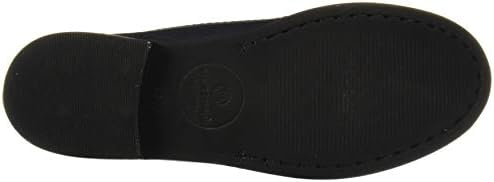 Marc Joseph New York Unisex Kids Boys/Girls Leather Mott Street Loafer, Navy Grainy, 13 M US Little | Image 3
