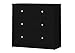 Tvilum Portland 3 Drawer Chest, Black