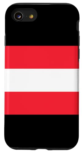 Carcasa para iPhone SE (2020) / 7 / 8 Bandera de Austria Orgulloso Patriota Austriaco Souvenir Fan Lover